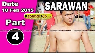 Sarawan (Faridkot) Kabaddi Tournament 10 Feb 2015 Part 1 by Kabaddi365.com