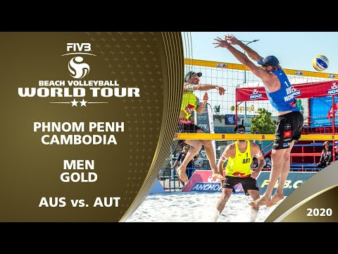 Men's Gold Medal: AUS vs. AUT | 2* Phnom Penh (CAM) - 2020 FIVB Beach Volleyball World Tour