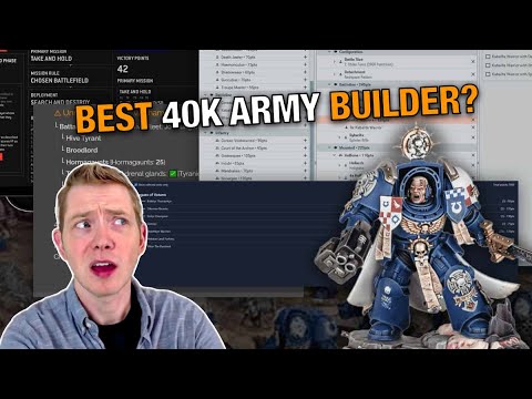 Best 40k Army List Builders Guide & Battlescribe Alternatives #warhammer40k