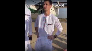 لحظة هبوط طائرة منتخب غامبيا اضطراريا عقب عطب تقني بعد الإقلاع thumbnail