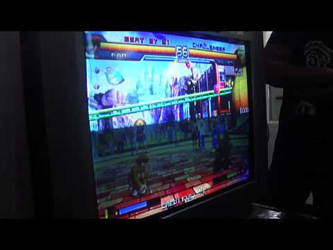 Taiwan PanChiao KOF02UM大会8強 1P 老詹(lau jan)  VS 2P  小黑(shiau hei)