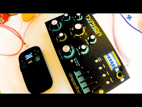Dreadbox Typhon & Korg Kaoss Pad Mini - drone, ambient, soundscape, space music - #jamuary2023