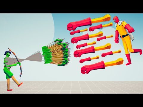 ONE PUNCH MAN vs EVERY GOD - Totally Accurate Battle Simulator TABS