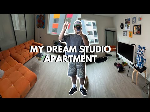 MODERN STUDIO APARTMENT TOUR ( I DOWNSIZED )