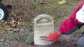 Gravesite 1 Repair for Robert Kautz, Oakland Cemetery Hampton VA. 23669