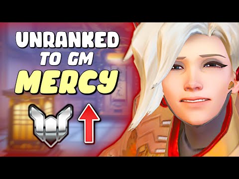 Climb in *PLAT* ⭐️ MERCY Unranked to GM - EP3 (Overwatch)