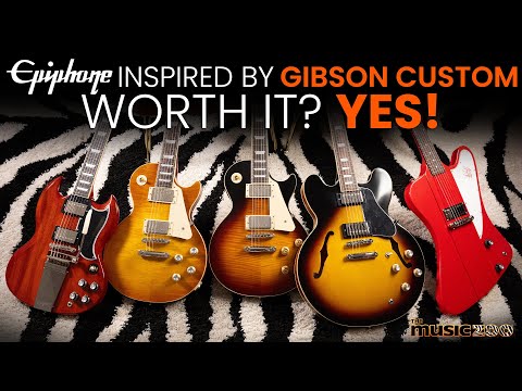 Epiphone Inspired by Gibson Custom 2025 Collection Overview & Demo!