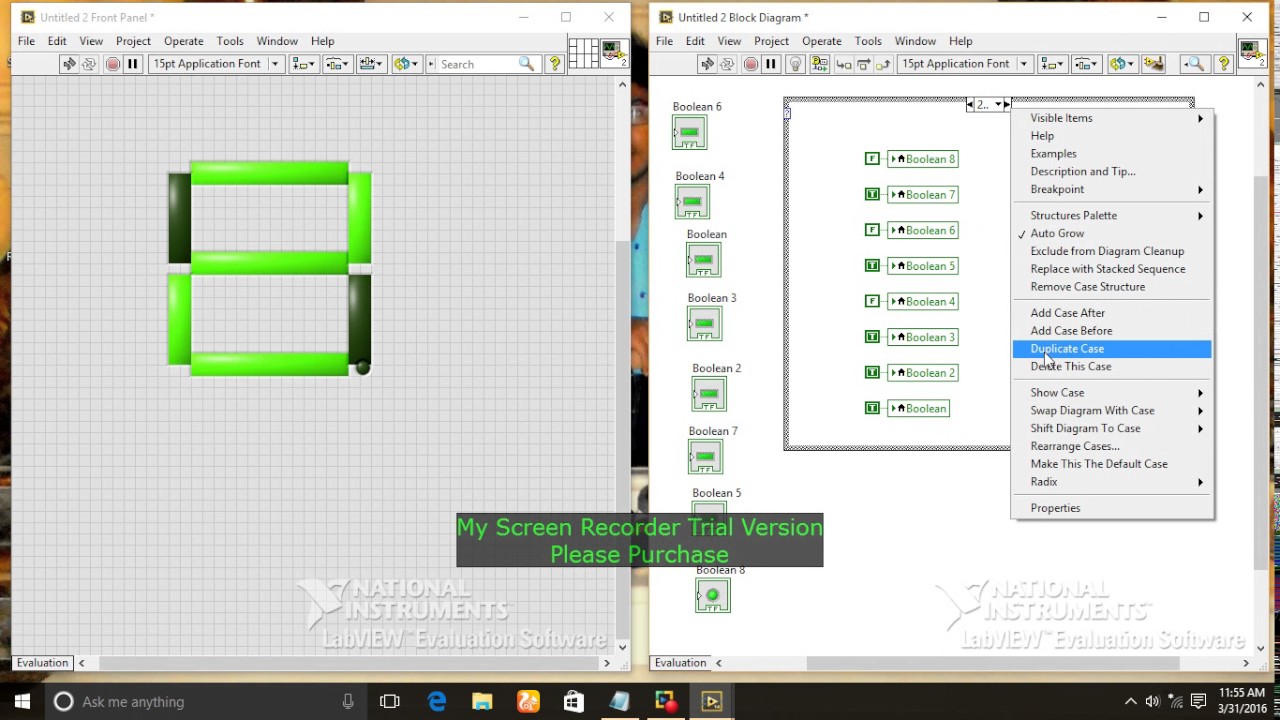 TUTORIAL 1 HOW TO MAKE SEVEN SEGMENT DISPLAY USING LABVIEW