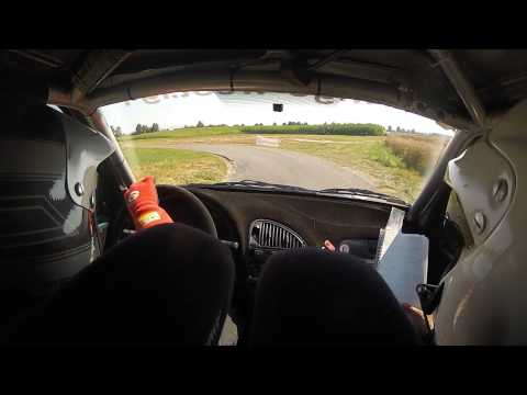 8 Rajd Tyski 2013 - Onboard OS 6 Góra - Jakub Lesiak / Michał Lipowiecki - Citroen Saxo