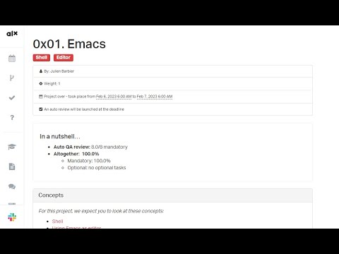 0x01  Emacs #ALX #ALXGuide #ALXSoftwareEngineering