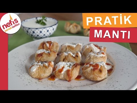 Pratik Milföy Hamurundan Patates Mantısı - Mantı Tarifleri - Nefis Yemek Tarifleri Video