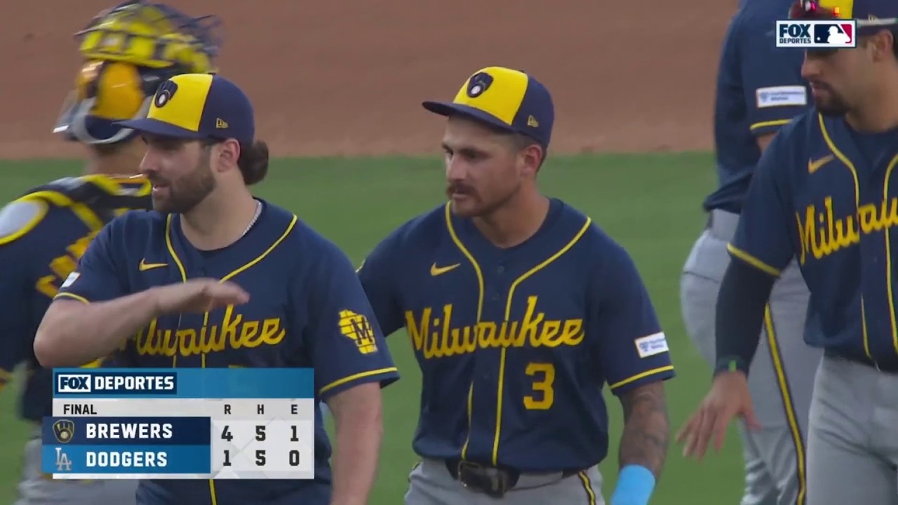 🔥 ¡GANAN LOS BREWERS EN LA! | Milwaukee Brewers 4-1 Los Angeles Dodgers | HIGHLIGHTS | MLB 2026