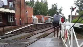 preview picture of video '60009 Union of South Africa at Thuxton (Mid-Norfolk Railway)'