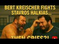 Bert Kreischer Fights Stavros Halkias Then Cries
