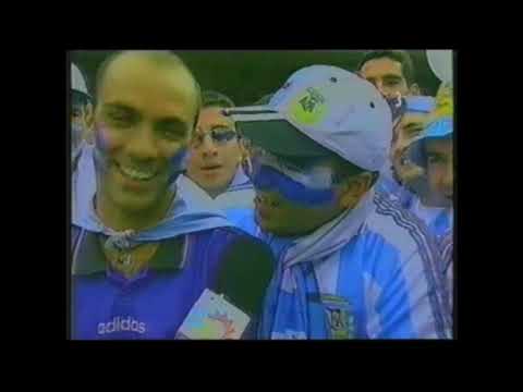 mundial francia 98 argentina inglaterra informe de Telenoche