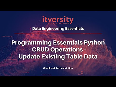 Programming Essentials Python Crud Operations Update Existing Table Data
