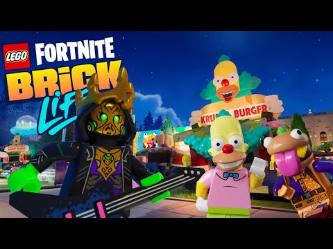The Simpsons Week 2 Quests + Glitches Galore!! | Lego Fortnite Brick Life