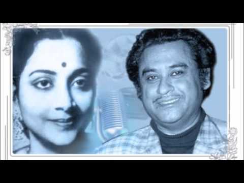 Geeta Dutt, Kishore Kumar : Nachati jhoomati muskuraati : Film - Miss Mala (1954)