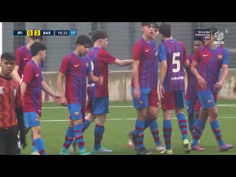 Inter Ipiranga FC vs FC Barcelona Torneo East Mallorca Cup U15 2022 resumo