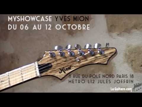 Show-room Paris de Yves Mion - luthier électriques et basses