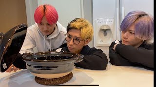 名人\( 'ω')/ - 食器屋のおっちゃんに言われた通りに土鍋初挑戦したら大人の男4人が大苦戦したww