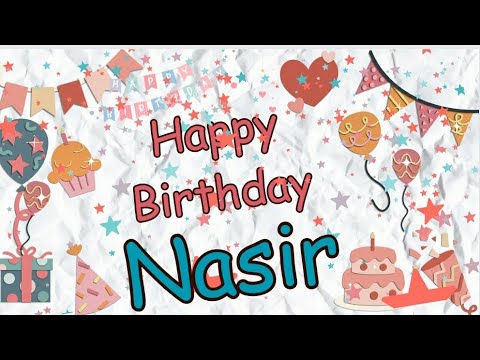 Happy Birthday Nasir🎂| Birthday wishes with Name #wishingstar