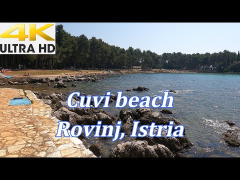 Cuvi beach Rovinj, Istria