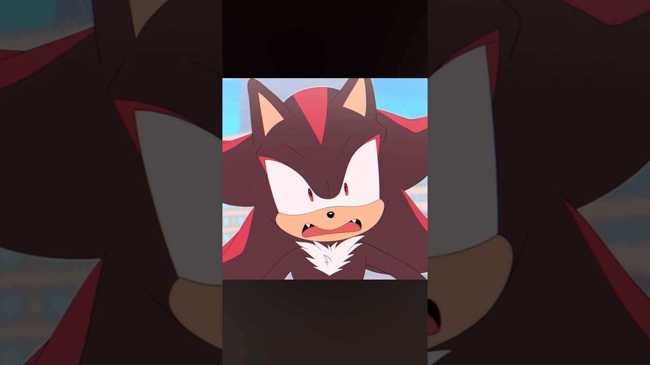 Sonic plays a prank on Shadow #sonicthehedgehog#shadowthehedgehog #knucklestheechidna #sonic
