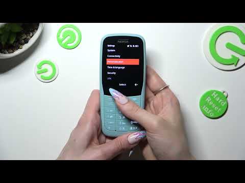 How to Turn On / Off Vibrations in Nokia 220