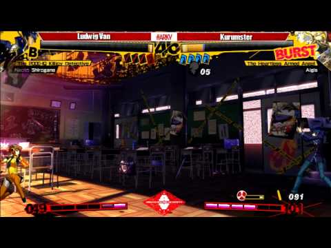 ARK V - Persona 4 Arena - Top 8 Losers - Ludwig Van vs. Kurumster