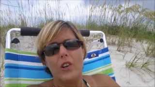 preview picture of video 'Tinsley Spending Time at Gulf State Park Beach'