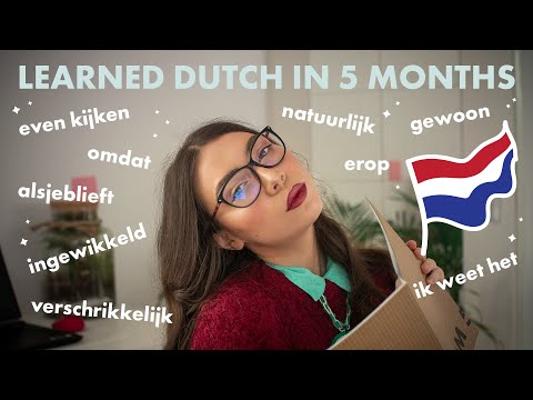 HOW I’VE LEARNED DUTCH IN 5 MONTHS | How to Learn Dutch on Your Own FAST