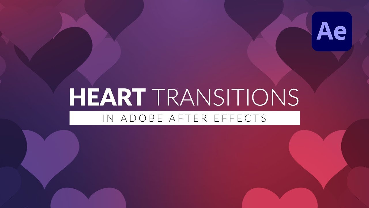 Create a Heart Transition using Trapcode Particular in After Effects