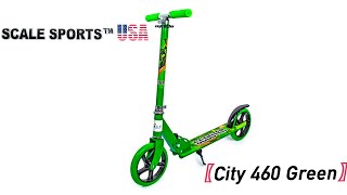 Scale Sports Scooter City 460 Розовый - відео 1