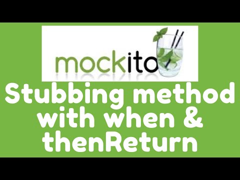 Mockito 3 - Stubbing method with when() and thenReturn()