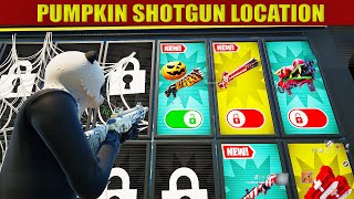 1V1 WITH EVERY GUN HIVE MAP FORTNITE CREATIVE - UNLOCK PUMPKIN SHOTGUN LOCATIONS (MAZE GUIDE)