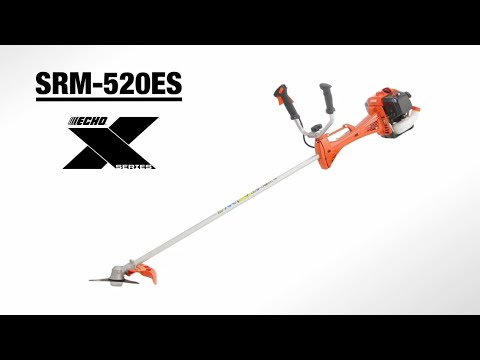 SRM-520ES professional powerful ECHO brushcutter.