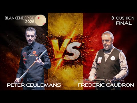 3C Belgian Championship 2026 - FINAL - Frédéric CAUDRON vs Peter CEULEMANS