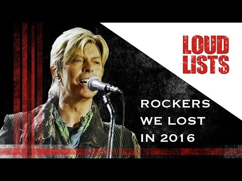 Rockers We Lost in 2016