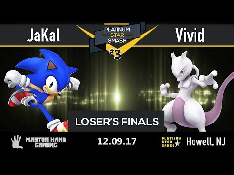 Platinum Star Smash 3 - JaKal (Sonic, Fox) vs. Vivid (Mewtwo, Luigi) - Loser's Finals