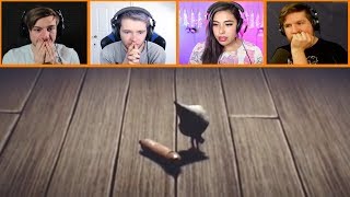 Let&#39;s Players Reaction To The Ominous End Of The Residence DLC | Little Nightmares