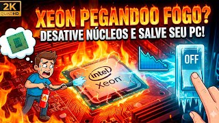 COMO DESATIVAR NÚCLEOS DO XEON 2670V3 E DIMINUIR O CONSUMO??