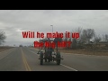 The farmall H tractor makes journey to ranch
