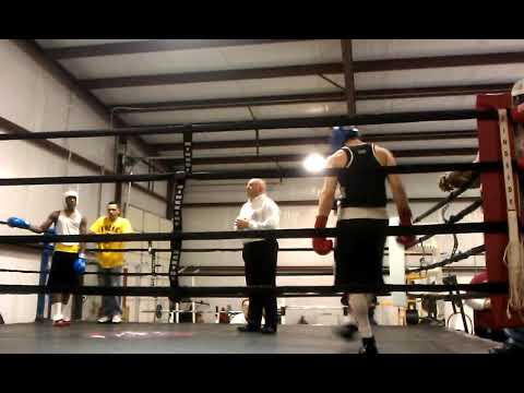 Tony Harrison's last ammie fight vs Mystery Boxer Mr Hollywood 11-1 WBC vs ABF Champion