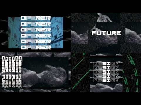 Top Apple Motion Projects: Techno Glitch Opener