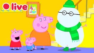 🔴 AO VIVO Peppa Pig 🎄 Episódios de Natal! ❄️ Diversão de Inverno | Peppa Pig em Português Brasil