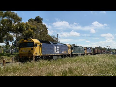 7902V Pacific National Mildura Containers (28/10/2020) - PoathTV Australian Trains & Railways
