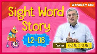 Easy English: WorldCom Edu Sight Word Stories Level 2 08강 | 사이트워드 Story Level 2