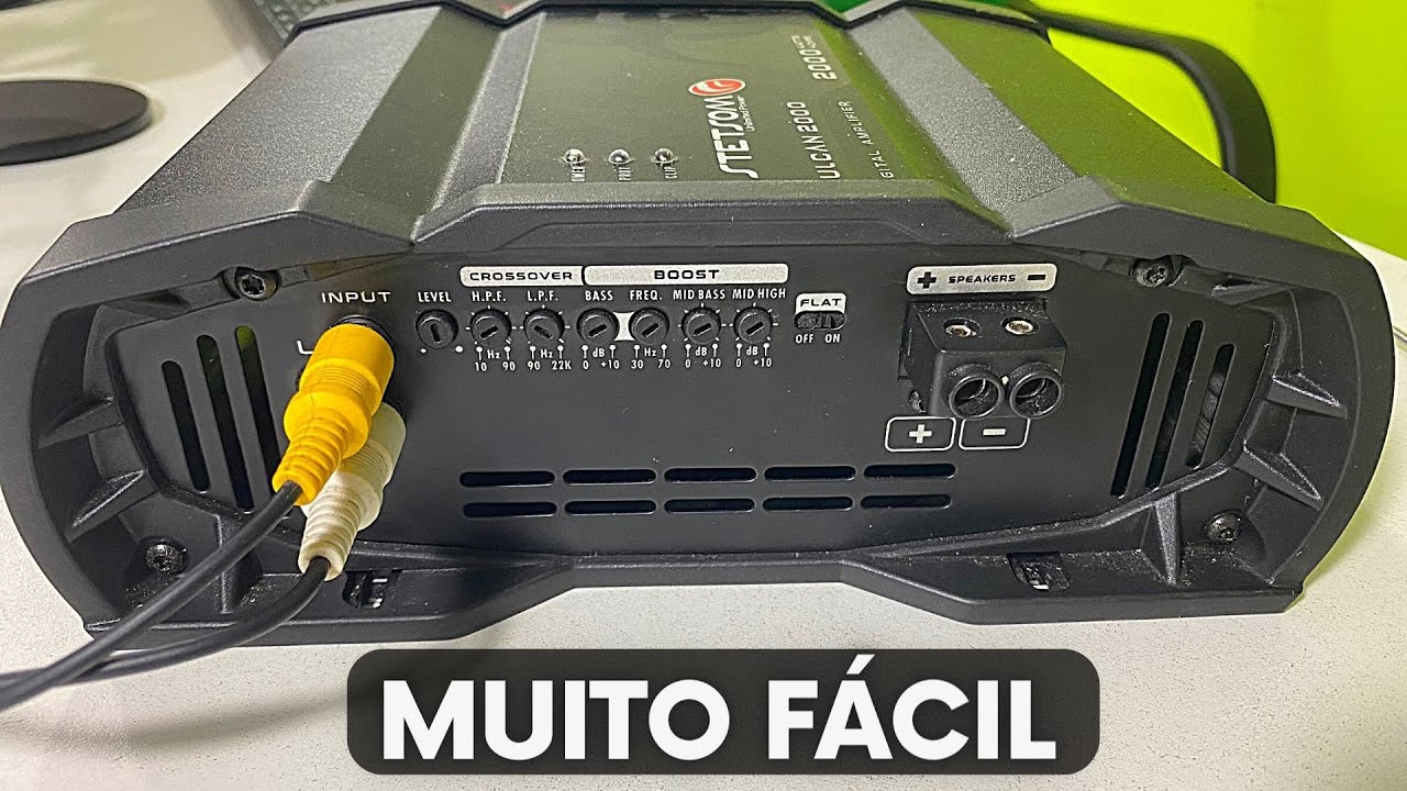 Como regular seu Módulo - Level, HPF, LPF e Bass Boost stetsom vulcam, taramps soundigital banda