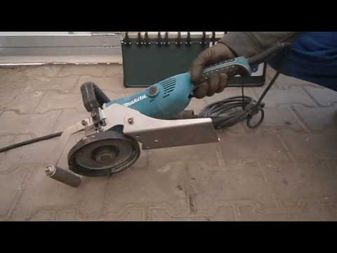 MAKITA BETONO ŠLIMUOTUVAS 1400W 125mm PC5001C video